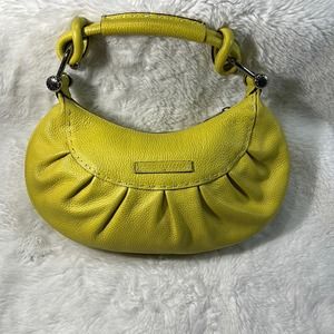 BCBGMaxAzria Signature Yellow shoulder bag purse